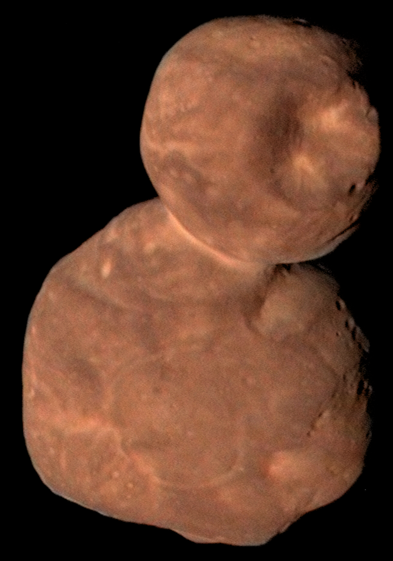 Planetary formation clues from Arrokoth